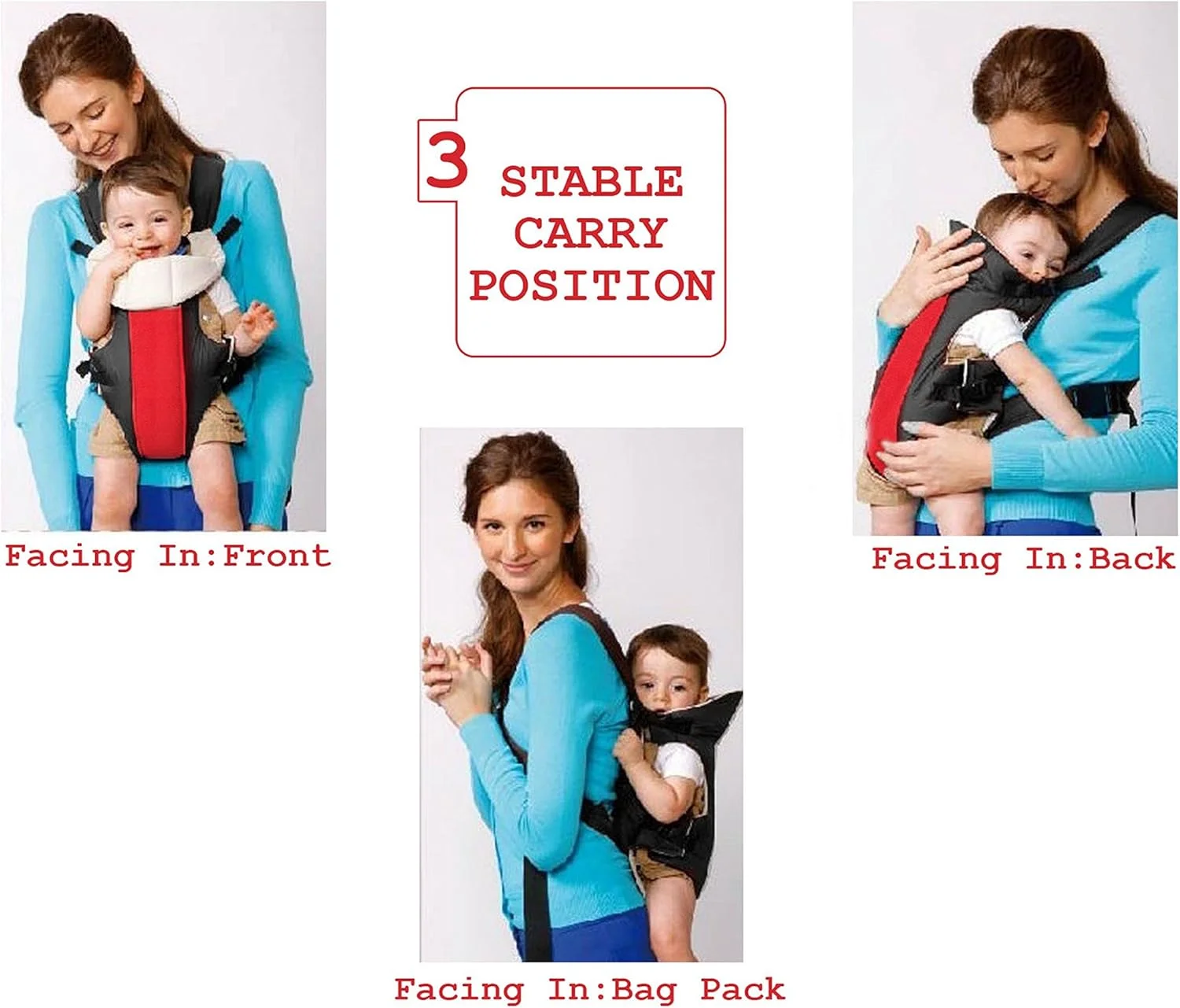 آغوشی کودک سان بیبی مدل SB-5005 (قرمز) آغوشی کودک سان بیبی مدل SB-5005 (قرمز)