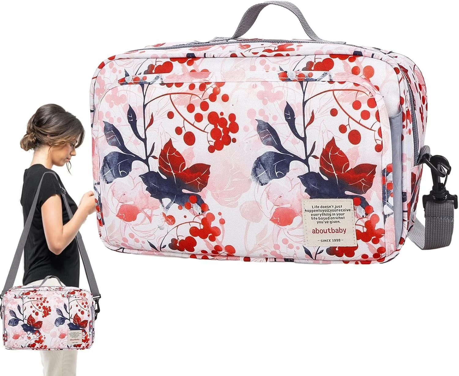 کیف لوازم کودک برای کالسکه، کیف سازمان دهنده کالسکه کودک - کیف قابل حمل مادر برای بیرون رفتن با کودک، کیف لوازم جانبی کالسکه کودک کیف لوازم کودک برای کالسکه، کیف سازمان دهنده کالسکه کودک - کیف قابل حمل مادر برای بیرون رفتن با کودک، کیف لوازم جانبی کالسکه کودک