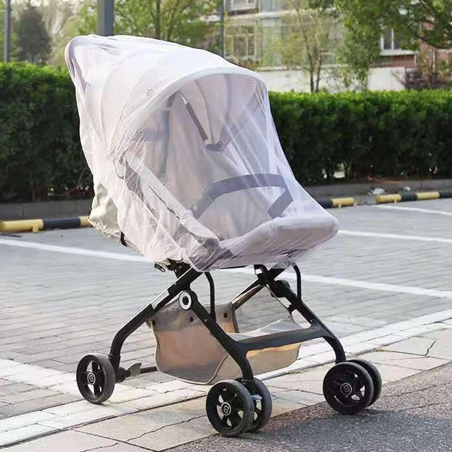 توری پشه بند کالسکه نوزاد | توری حشرات برای کالسکه، کریر، صندلی ماشین، توری جهانی برای کالسکه، طراحی زیپ دوتایی، لوازم جانبی عالی تابستانی برای کالسکه نوزاد، نصب آسان، مناسب توری پشه بند کالسکه نوزاد | توری حشرات برای کالسکه، کریر، صندلی ماشین، توری جهانی برای کالسکه، طراحی زیپ دوتایی، لوازم جانبی عالی تابستانی برای کالسکه نوزاد، نصب آسان، مناسب