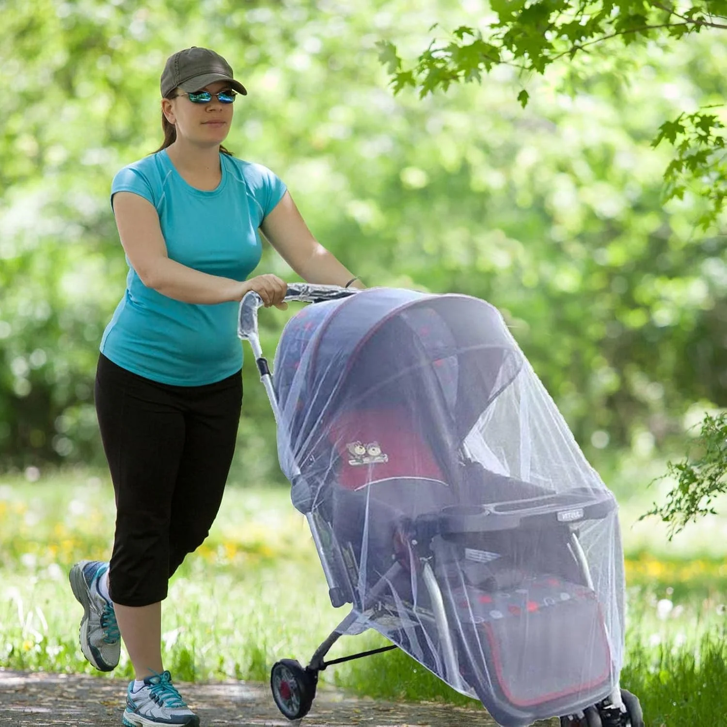 توری پشه بند کالسکه نوزاد | توری حشرات برای کالسکه، کریر، صندلی ماشین، توری جهانی برای کالسکه، طراحی زیپ دوتایی، لوازم جانبی عالی تابستانی برای کالسکه نوزاد، نصب آسان، مناسب توری پشه بند کالسکه نوزاد | توری حشرات برای کالسکه، کریر، صندلی ماشین، توری جهانی برای کالسکه، طراحی زیپ دوتایی، لوازم جانبی عالی تابستانی برای کالسکه نوزاد، نصب آسان، مناسب