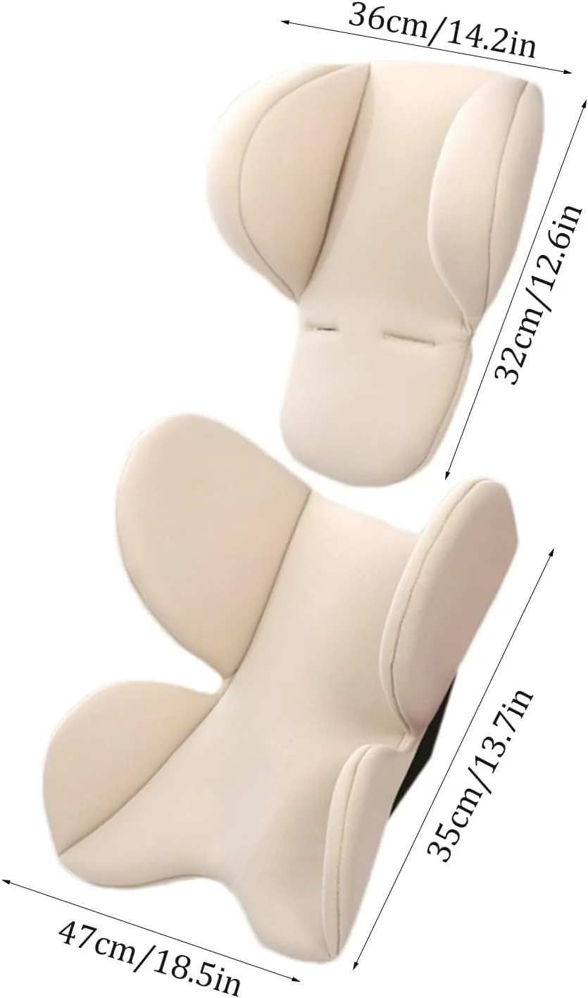 بالشتک تکیه گاه سر صندلی ماشین | پدهای نرم کوسن کالسکه | تکیه گاه سر و بدن، مناسب صندلی ماشین، کالسکه و کریر بالشتک تکیه گاه سر صندلی ماشین | پدهای نرم کوسن کالسکه | تکیه گاه سر و بدن، مناسب صندلی ماشین، کالسکه و کریر