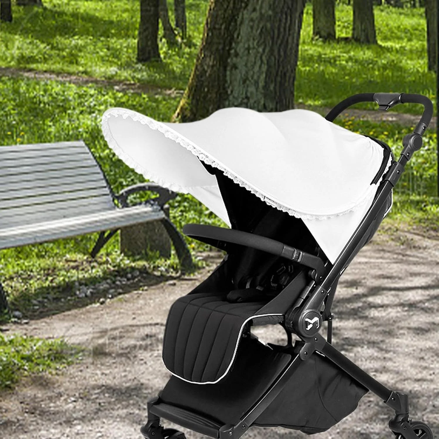 سایبان گسترش دهنده کالسکه - سایبان آفتابگیر کالسکه کودک - پوشش محافظت در برابر اشعه ماوراء بنفش، چتر آفتابی قابل تنظیم برای کالسکه، صندلی چرخدار، سبد نوزاد، لوازم جانبی مسافرتی تابستانی سایبان گسترش دهنده کالسکه - سایبان آفتابگیر کالسکه کودک - پوشش محافظت در برابر اشعه ماوراء بنفش، چتر آفتابی قابل تنظیم برای کالسکه، صندلی چرخدار، سبد نوزاد، لوازم جانبی مسافرتی تابستانی