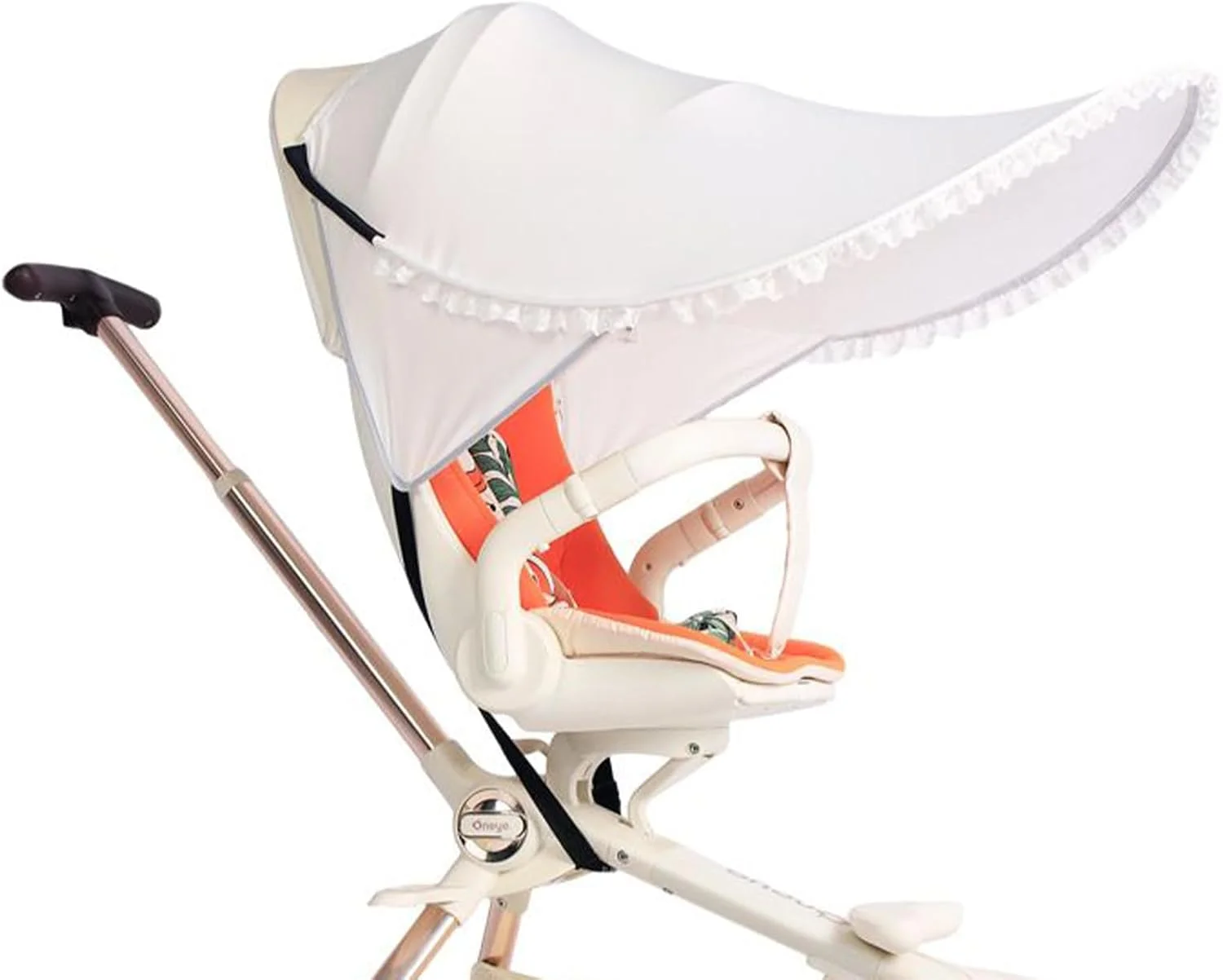 سایه بان تاشو کالسکه - آفتابگیر کالسکه برای لوازم جانبی کالسکه - محافظت در برابر اشعه ماوراء بنفش، سایه بان قابل تنظیم، سایه بان تاشو برای تخت مسافرتی، صندلی ماشین، کالسکه، نوزاد، کودک نوپا، صندلی چرخدار