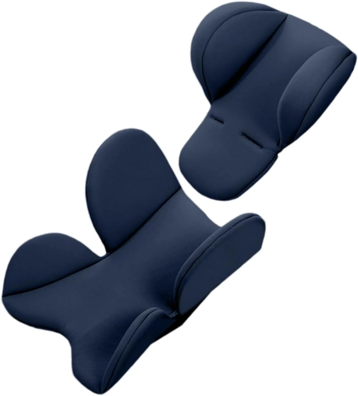 بالشتک نرم صندلی ماشین کودک | پدهای کوسن کالسکه نرم، تکیه گاه سر و بدن صندلی ماشین برای کالسکه و کریر