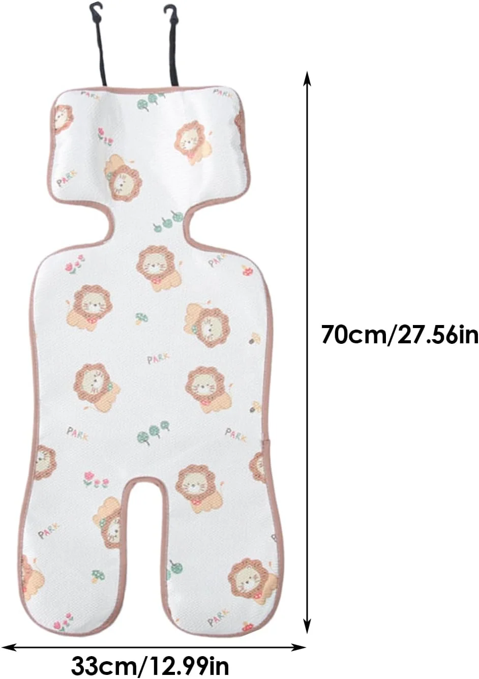 پد خنک کننده کالسکه - پد خنک کننده کالسکه، تشک خنک کننده صندلی ماشین، کوسن ابریشمی یخی، آستر نرم و تنفسی لوازم جانبی صندلی ماشین برای پیاده روی تولد نوزادان دختر و پسر پد خنک کننده کالسکه - پد خنک کننده کالسکه، تشک خنک کننده صندلی ماشین، کوسن ابریشمی یخی، آستر نرم و تنفسی لوازم جانبی صندلی ماشین برای پیاده روی تولد نوزادان دختر و پسر