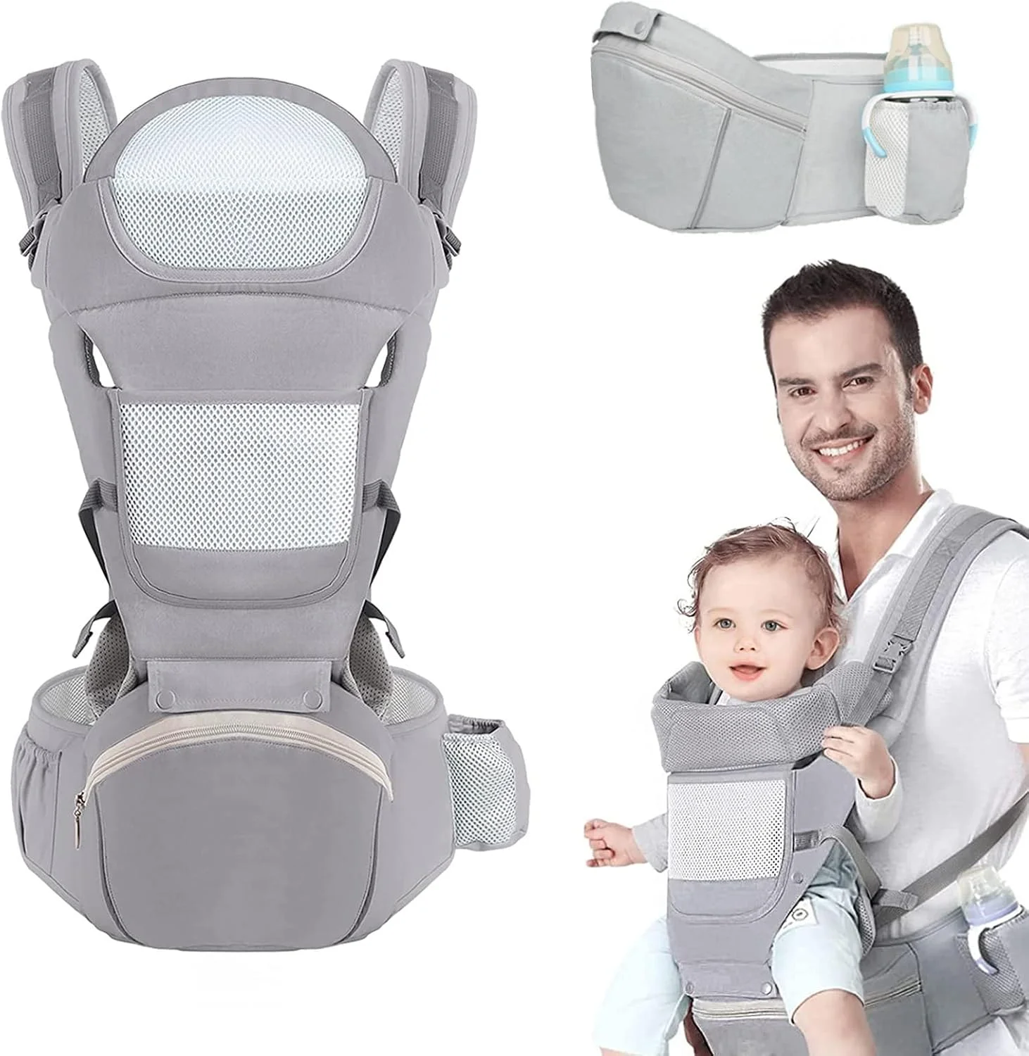 آغوشی کودک سورلی برای نوزاد (شرکت بریتانیایی) سایز قابل تنظیم 3 تا 36 ماهگی آغوشی کودک سورلی برای نوزاد (شرکت بریتانیایی) سایز قابل تنظیم 3 تا 36 ماهگی