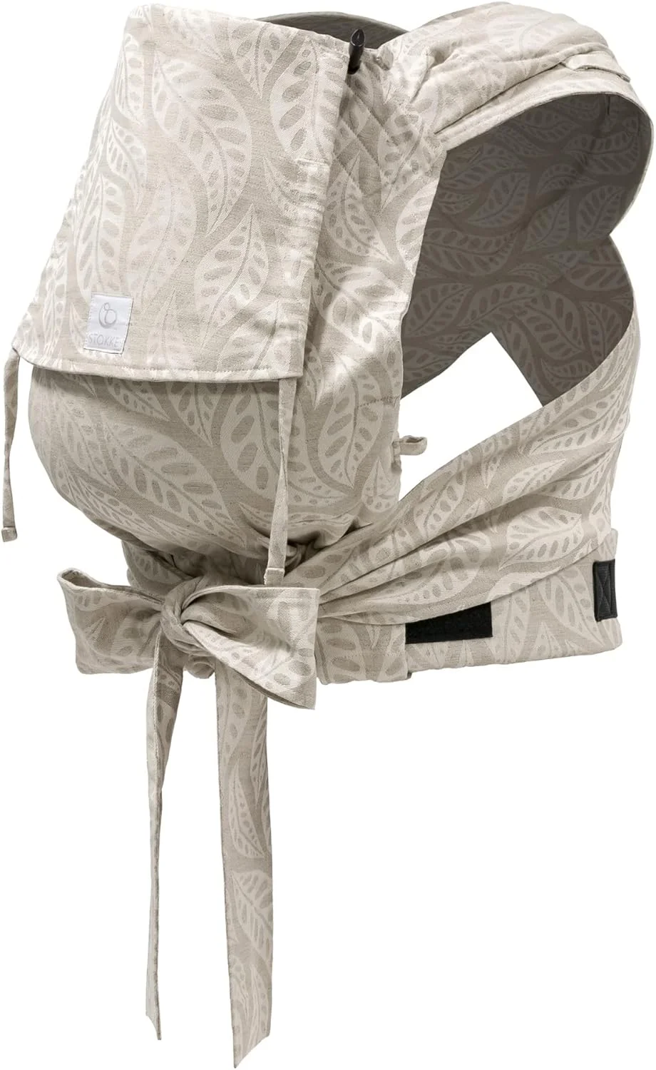 آغوشی استوککه لیماس - نسخه 2023 (OCS) - آغوشی نوزاد نیمه سگکی - سه حالت حمل - ایمن از بدو تولد تا 15 کیلوگرم - بژ والریا