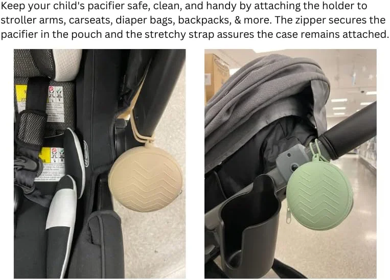 کیف پستانک سیلیکونی با زیپ، لوازم جانبی پستانک برای دختران و پسران، کیف مسافرتی پستانک بدون BPA (آبی آسمانی) کیف پستانک سیلیکونی با زیپ، لوازم جانبی پستانک برای دختران و پسران، کیف مسافرتی پستانک بدون BPA (آبی آسمانی)