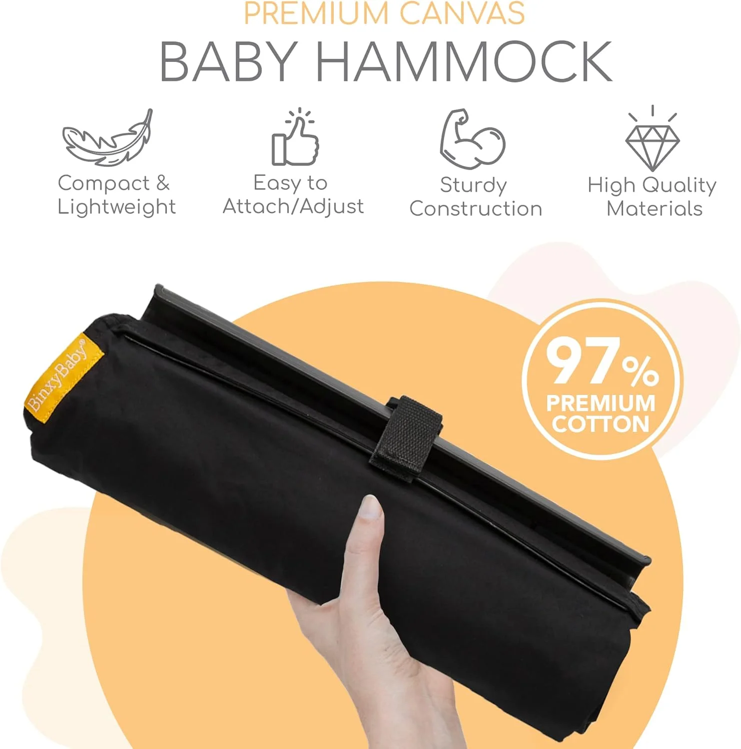 گهواره سبد خرید کودک بینکسی بیبی | نسخه اصلی | نگهدارنده و تنظیم کننده ارگونومیک نوزاد گهواره سبد خرید کودک بینکسی بیبی | نسخه اصلی | نگهدارنده و تنظیم کننده ارگونومیک نوزاد