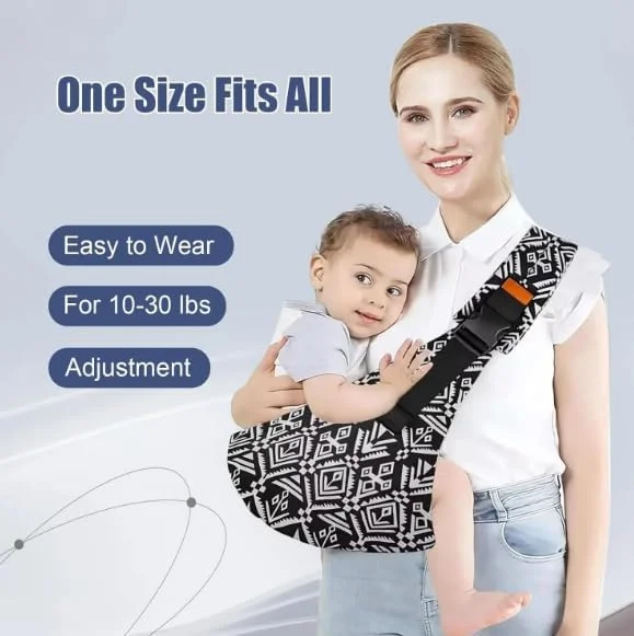 آغوشی نوزاد قابل حمل، لوازم جانبی کودک نوپا، بند شانه قابل تنظیم، کیف چند منظوره نوزاد، شال گردن کودک