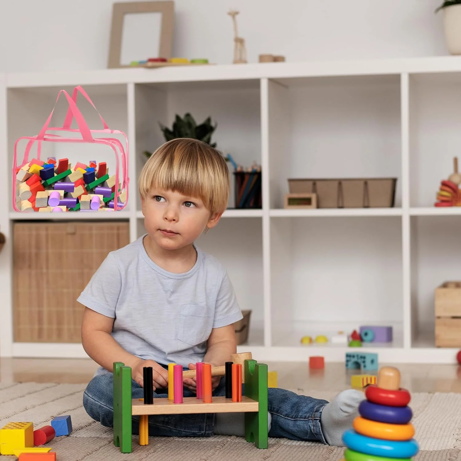 بسته 8 عددی کیف های بزرگ نگهداری اسباب بازی در 8 رنگ، کیف های نگهداری بازی های تخته ای PVC شفاف قابل استفاده مجدد، سازمان دهنده های اسباب بازی و کیف های نگهداری با زیپ برای بلوک های ساختمانی، پازل و لوازم جانبی دست ساز، کیف لوازم آرایشی شفاف بسته 8 عددی کیف های بزرگ نگهداری اسباب بازی در 8 رنگ، کیف های نگهداری بازی های تخته ای PVC شفاف قابل استفاده مجدد، سازمان دهنده های اسباب بازی و کیف های نگهداری با زیپ برای بلوک های ساختمانی، پازل و لوازم جانبی دست ساز، کیف لوازم آرایشی شفاف