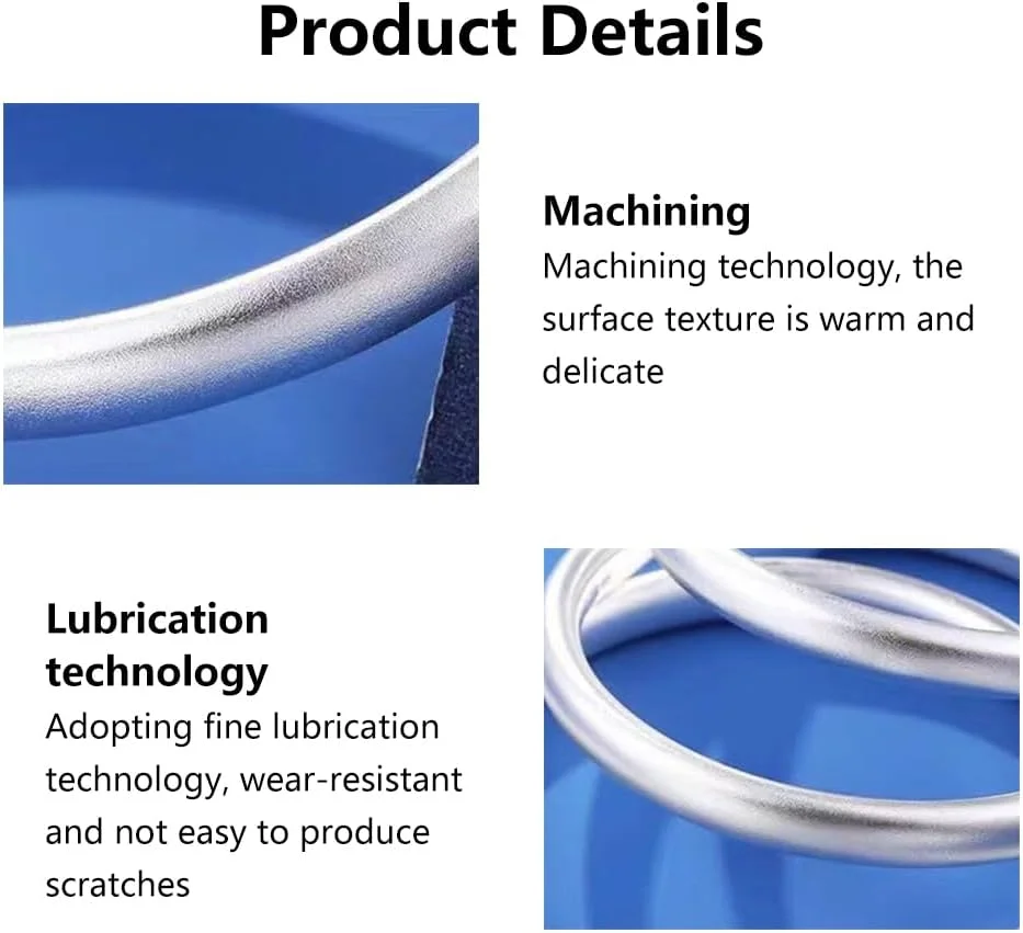 حلقه های آغوشی نوزاد، 2 عدد حلقه آغوشی، حلقه آلومینیومی قابل حمل برای کودکان نوپا، آغوشی نقره ای کودک، حلقه های آلومینیومی روکش پنبه ای، لوازم جانبی حلقه آغوشی نوزاد برای کودکان نوپا حلقه های آغوشی نوزاد، 2 عدد حلقه آغوشی، حلقه آلومینیومی قابل حمل برای کودکان نوپا، آغوشی نقره ای کودک، حلقه های آلومینیومی روکش پنبه ای، لوازم جانبی حلقه آغوشی نوزاد برای کودکان نوپا