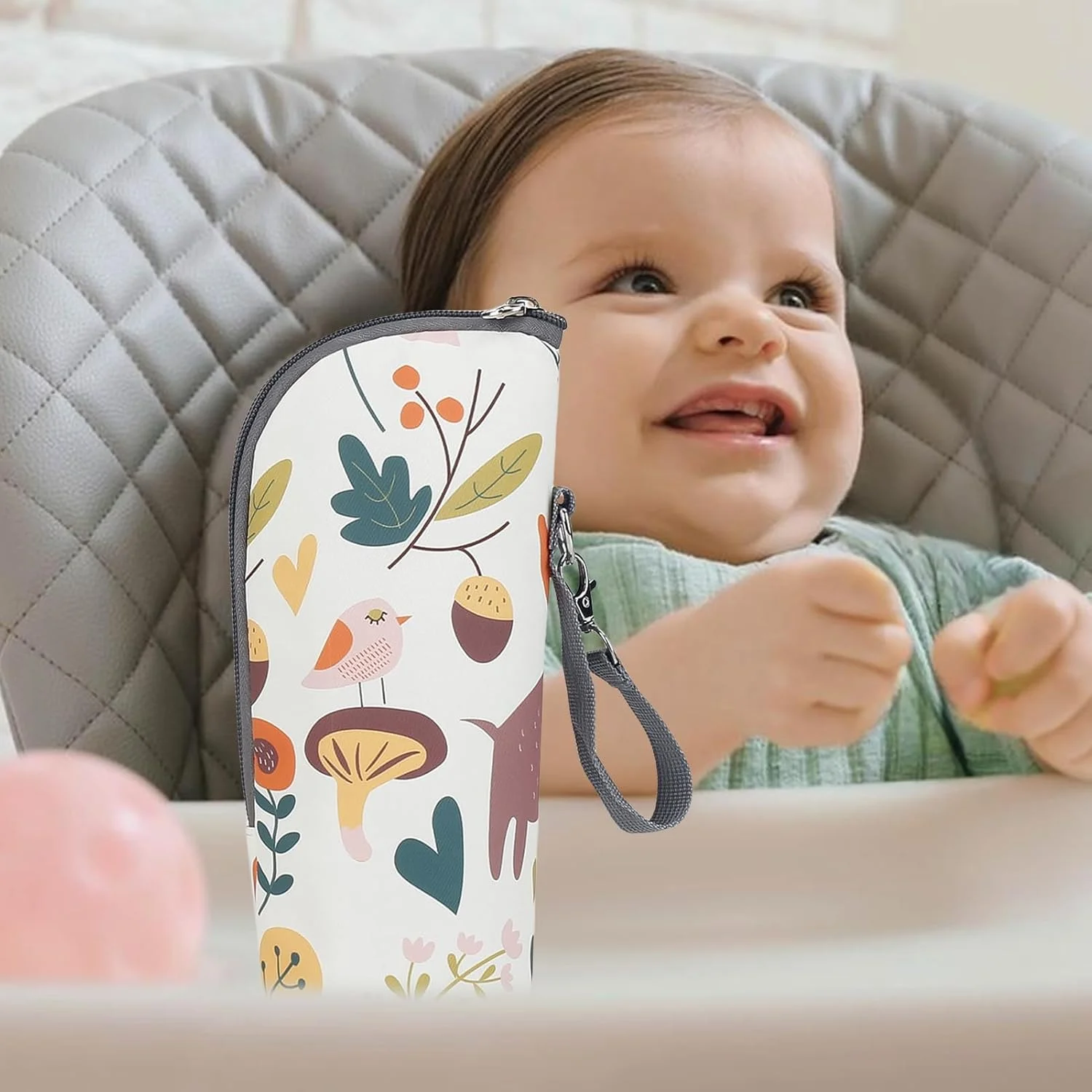 کیف خنک نگهدارنده شیشه شیر کودک، کیف گرم نگهدارنده شیشه شیر، کیف قابل حمل ضد آب، لوازم جانبی مسافرتی برای نگهداری و حمل شیر مادر