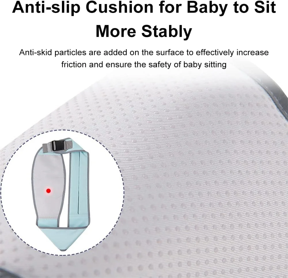 آغوشی نرم نوزاد NALACAL، اسلینگ کودک نوپا با بند شانه ای راحت قابل تنظیم، اسلینگ کودک ارگونومیک قابل تنفس و قابل حمل برای نوزاد، کودک نوپا (خاکستری)