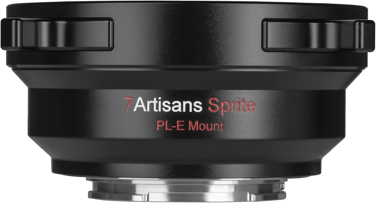 آداپتور مانت لنز 7artisans PL-E با قفل چرخشی سازگار برای لنزهای PL به دوربین های مانت Sony E/NEX مدل A7S3/FS7/5/FX9 /A7R4/R3/A/Nex Series
