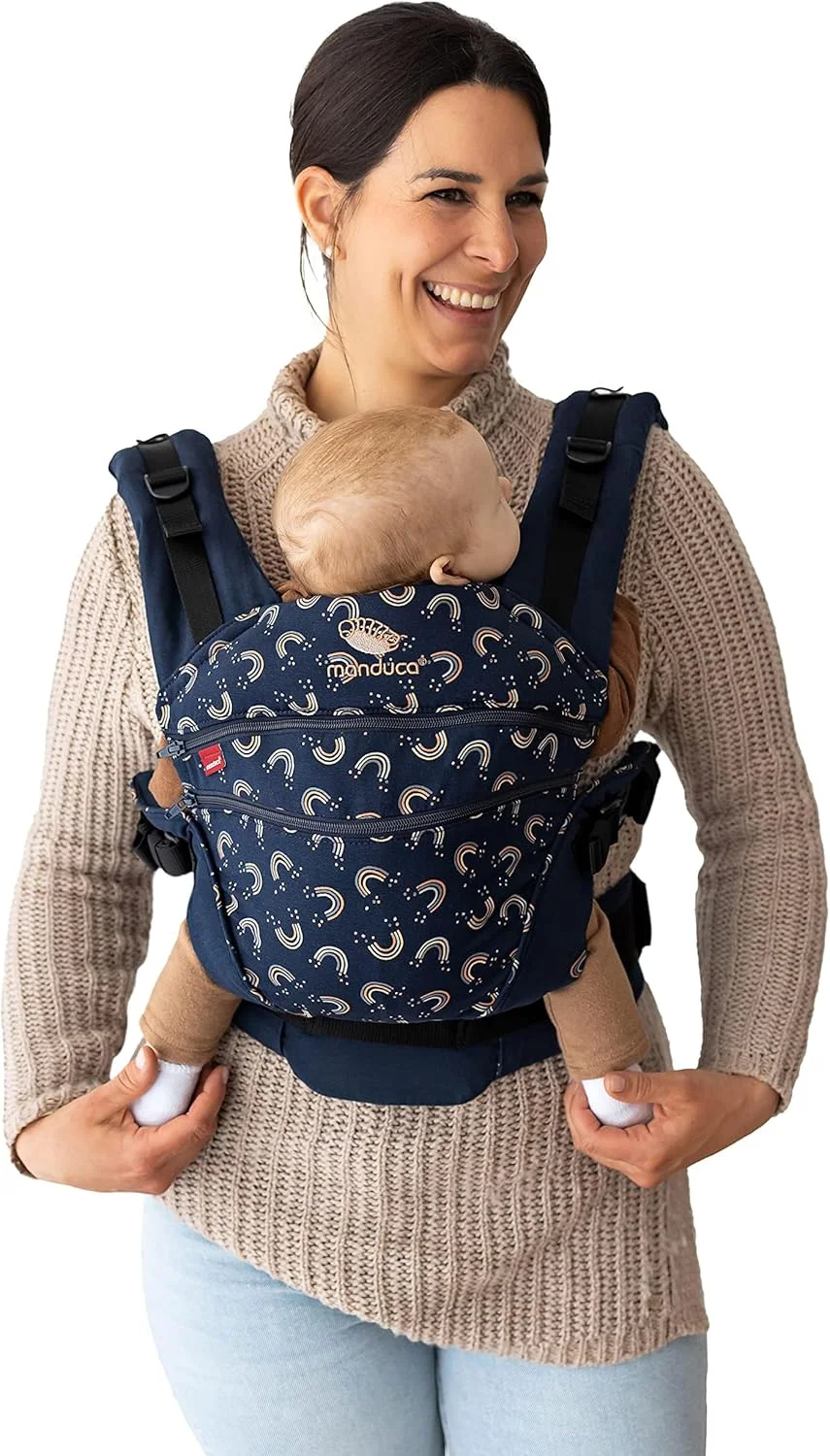 آغوشی نوزاد ماندوکا XT - صندلی قابل تنظیم که با کودک شما رشد می کند - از نوزاد تا نوپا - آغوشی نوزاد پنبه ارگانیک با 3 حالت حمل، شب رنگین کمان آغوشی نوزاد ماندوکا XT - صندلی قابل تنظیم که با کودک شما رشد می کند - از نوزاد تا نوپا - آغوشی نوزاد پنبه ارگانیک با 3 حالت حمل، شب رنگین کمان