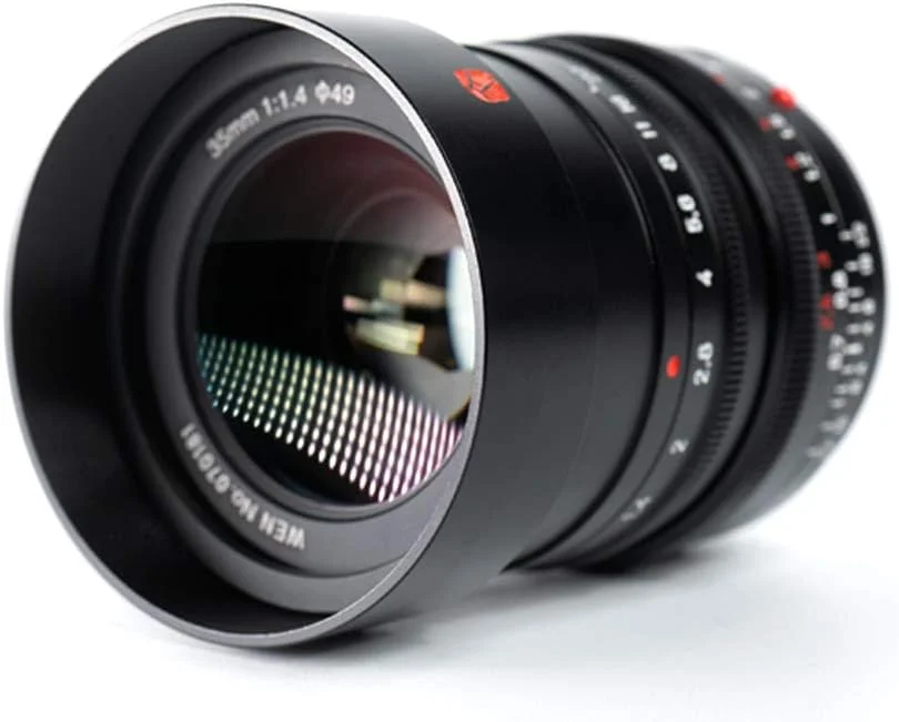 لنز فول فریم 7artisans M35mm f1.4 با مانت Leica M برای دوربین های بدون آینه سری Leica M4 M5 M6 M7 Leica SL, TL, CL به همراه آداپتور فوکوس نزدیک