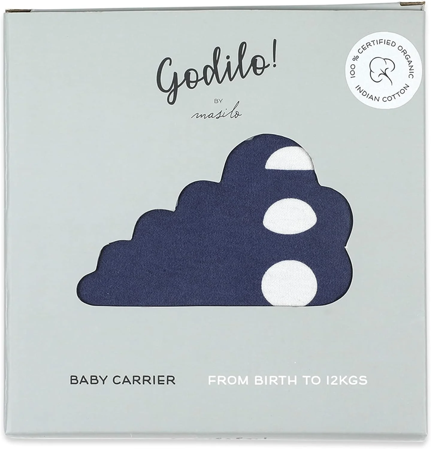 آغوشی نوزاد ارگونومیک پنبه ارگانیک Masilo، نرم و سبک وزن از بدو تولد تا 12 کیلوگرم - Godilo Luna Medium آغوشی نوزاد ارگونومیک پنبه ارگانیک Masilo، نرم و سبک وزن از بدو تولد تا 12 کیلوگرم - Godilo Luna Medium