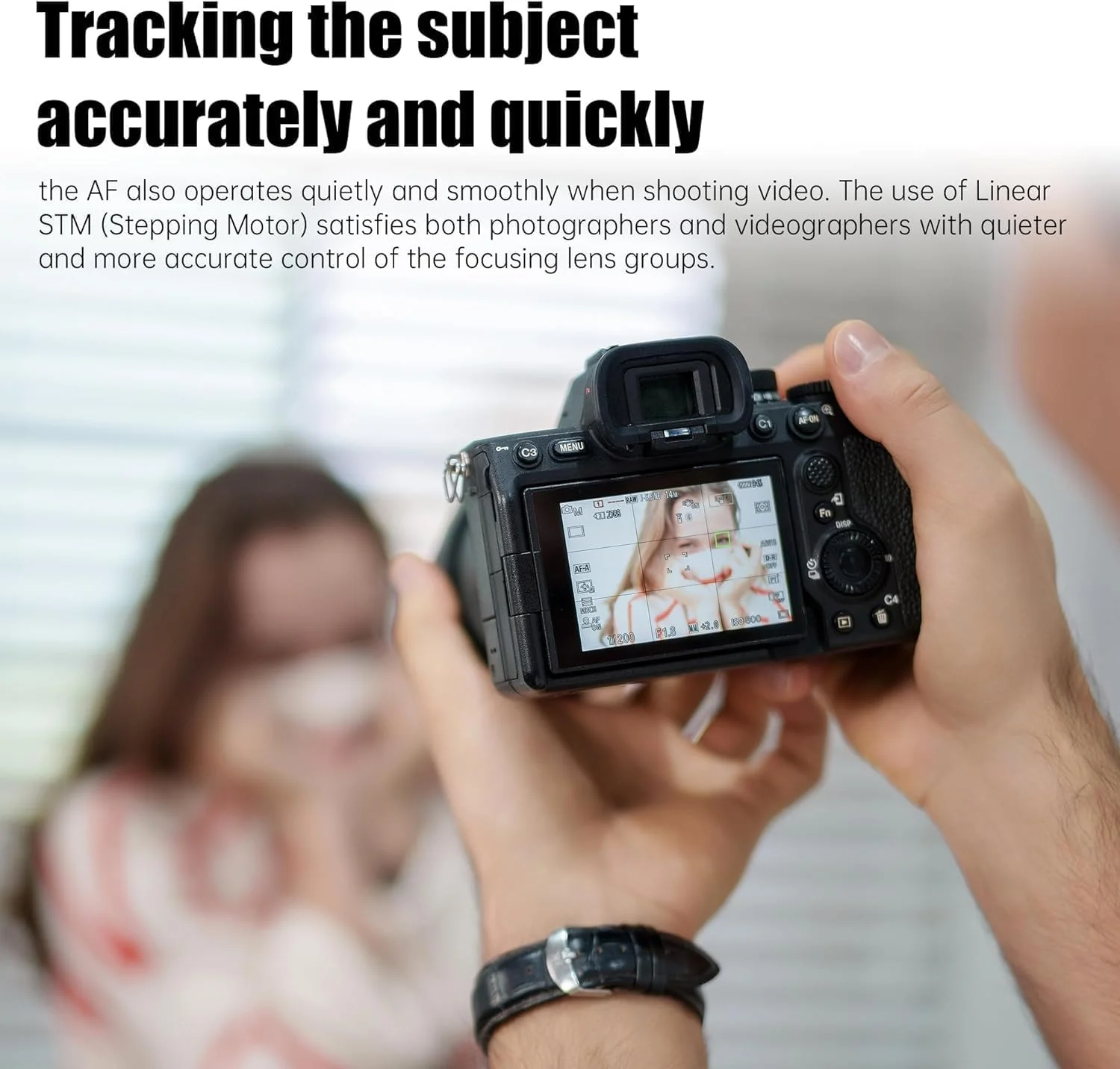 لنز فول فریم 50mm F1.8 فوکوس خودکار 7artisans، دیافراگم بزرگ F1.8، پشتیبانی از دیافراگم خودکار/دستی و تشخیص چهره/چشم، سازگار با دوربین های سری S0NY FE A7 A7R A75 A7SII A9 A7C A1 و غیره