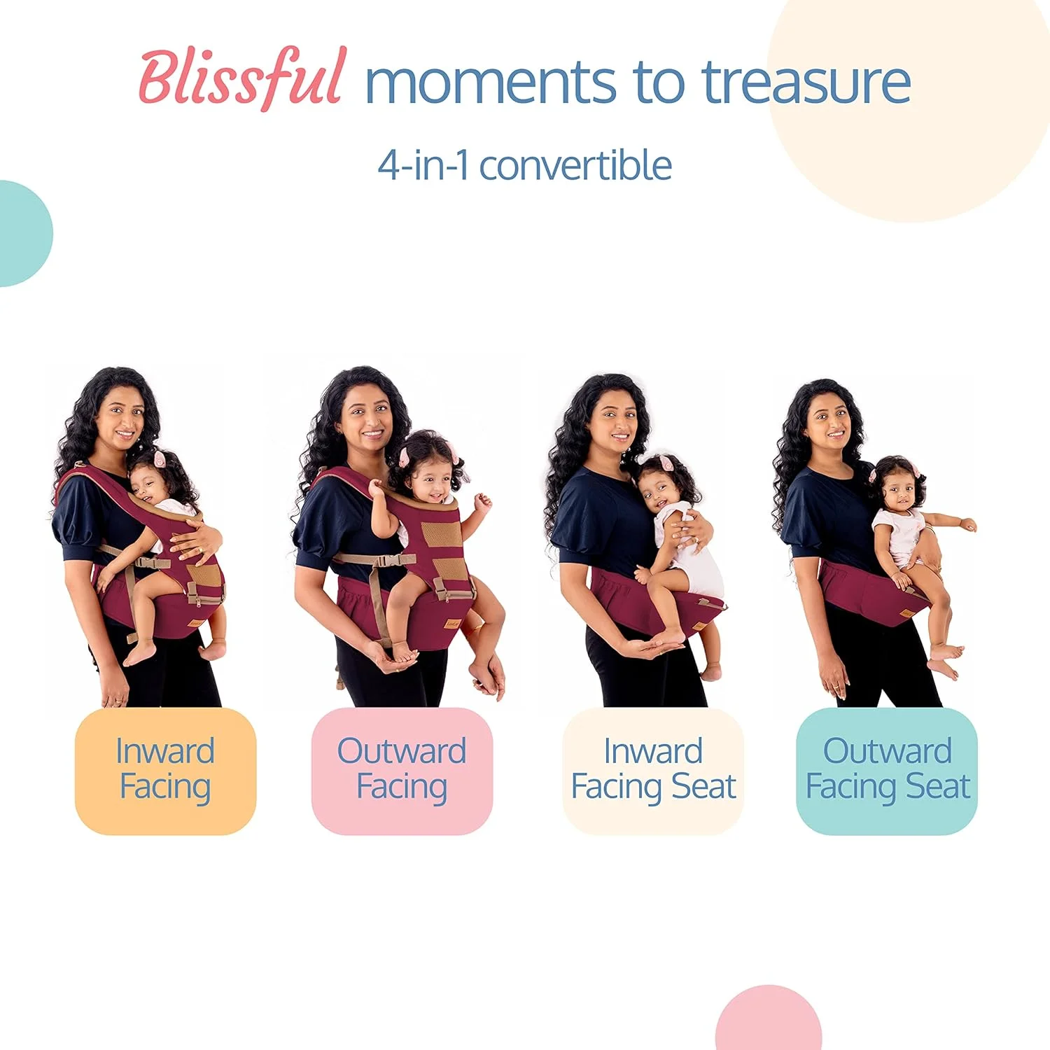 آغوشی کمری کودک لاو لپ مدل رویال (بنفش) آغوشی کمری کودک لاو لپ مدل رویال (بنفش)