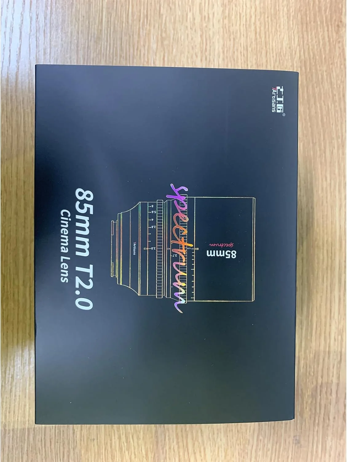 لنز سینمایی فول فریم 85mm T2.0 با دیافراگم باز 7artisans، سازگار با مانت E سونی، لنز سینمایی با فوکوس دستی و اعوجاج کم برای دوربین های بدون آینه سری Sony A7 FX3 A7S3 A7M3 A7M4، مشکی