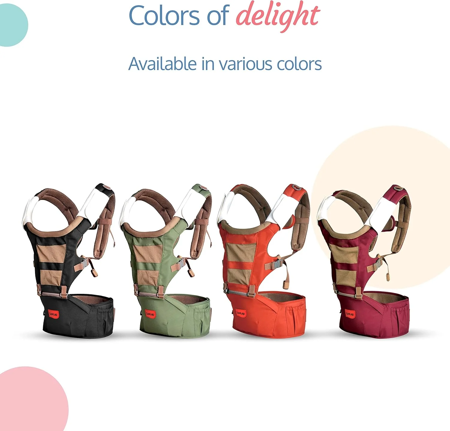 آغوشی کمری کودک لاو لپ مدل رویال (بنفش) آغوشی کمری کودک لاو لپ مدل رویال (بنفش)