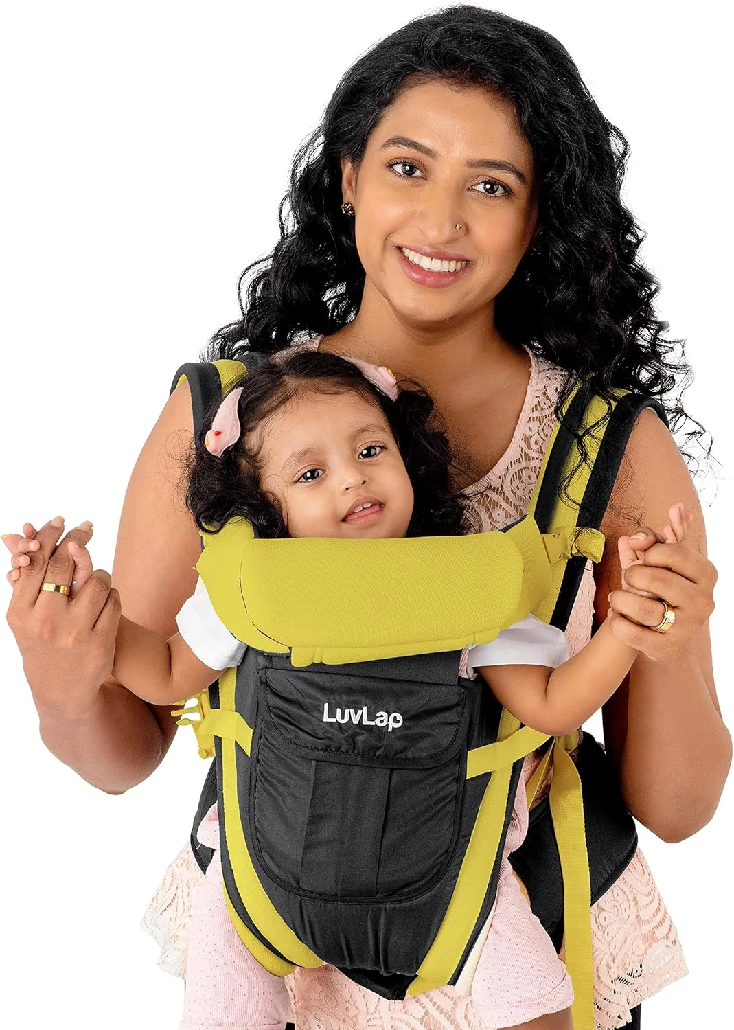 آغوشی نوزاد لاو لپ مدل Elegant (سبز و مشکی)