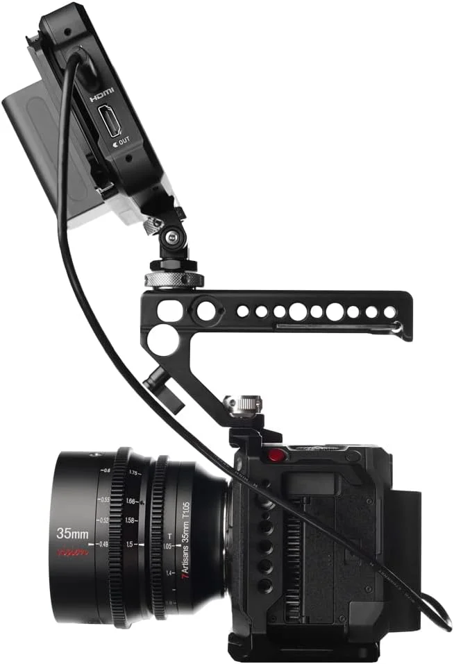 لنز سینمایی 35mm T1.05 هفتartisans برای دوربین های بدون آینه Sony E-Mount، فوکوس دستی با دیافراگم بزرگ لنز سینمایی 35mm T1.05 هفتartisans برای دوربین های بدون آینه Sony E-Mount، فوکوس دستی با دیافراگم بزرگ