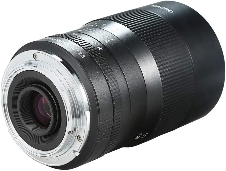 لنز ماکرو 60 میلی‌متری F2.8 7artisans APS-C دستی ثابت برای مانت Canon M1 M2 M3 M5 M6 M10 EOS-M مشکی