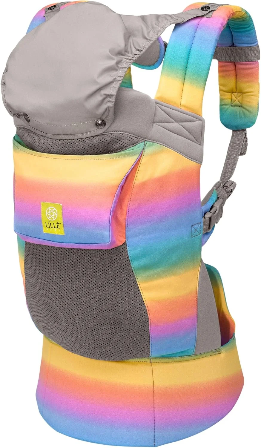 لیلبِیبی ارگونومیک 3 در 1 CarryOn Airflow - آغوشی کودک نوپا - با پشتیبانی کمری و توری تنفسی - برای کودکان 11 تا 27 کیلوگرم - ایده آل برای پیاده روی، مسافرت و رویدادهای خانوادگی روزمره - Mystic Quartz