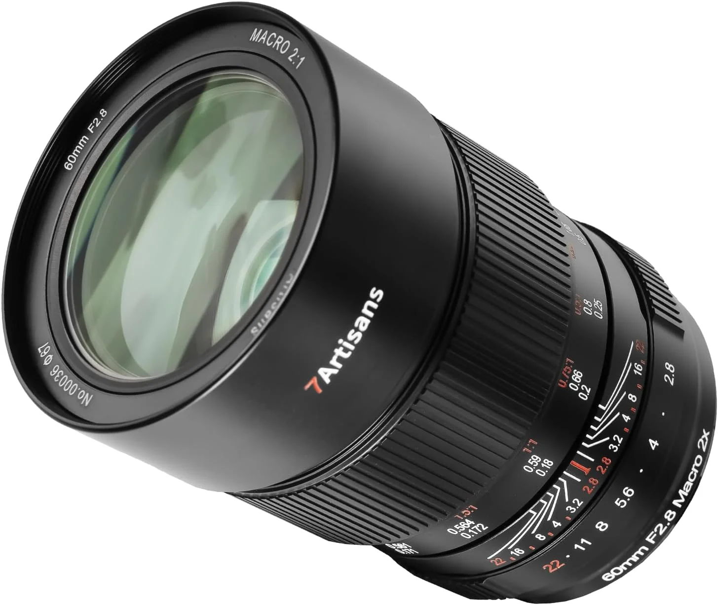 لنز ماکرو 7artisans 60mm f2.8 II با مانت Canon RF، زوم 2:1، فول فریم، فوکوس دستی برای دوربین های حرفه ای واید انگل (مشکی) لنز ماکرو 7artisans 60mm f2.8 II با مانت Canon RF، زوم 2:1، فول فریم، فوکوس دستی برای دوربین های حرفه ای واید انگل (مشکی)