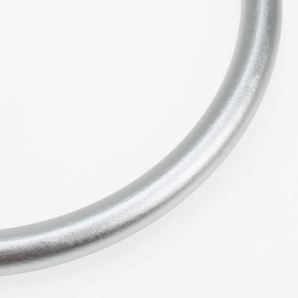 2 Pieces Baby Sling Rings Lightweight Aluminium Wrap Rings Baby Carrier Rings Baby Wrap Carrier Sling Ring Accessory for Infants Toddlers Newborn Kids Carriers and Slings - Silver