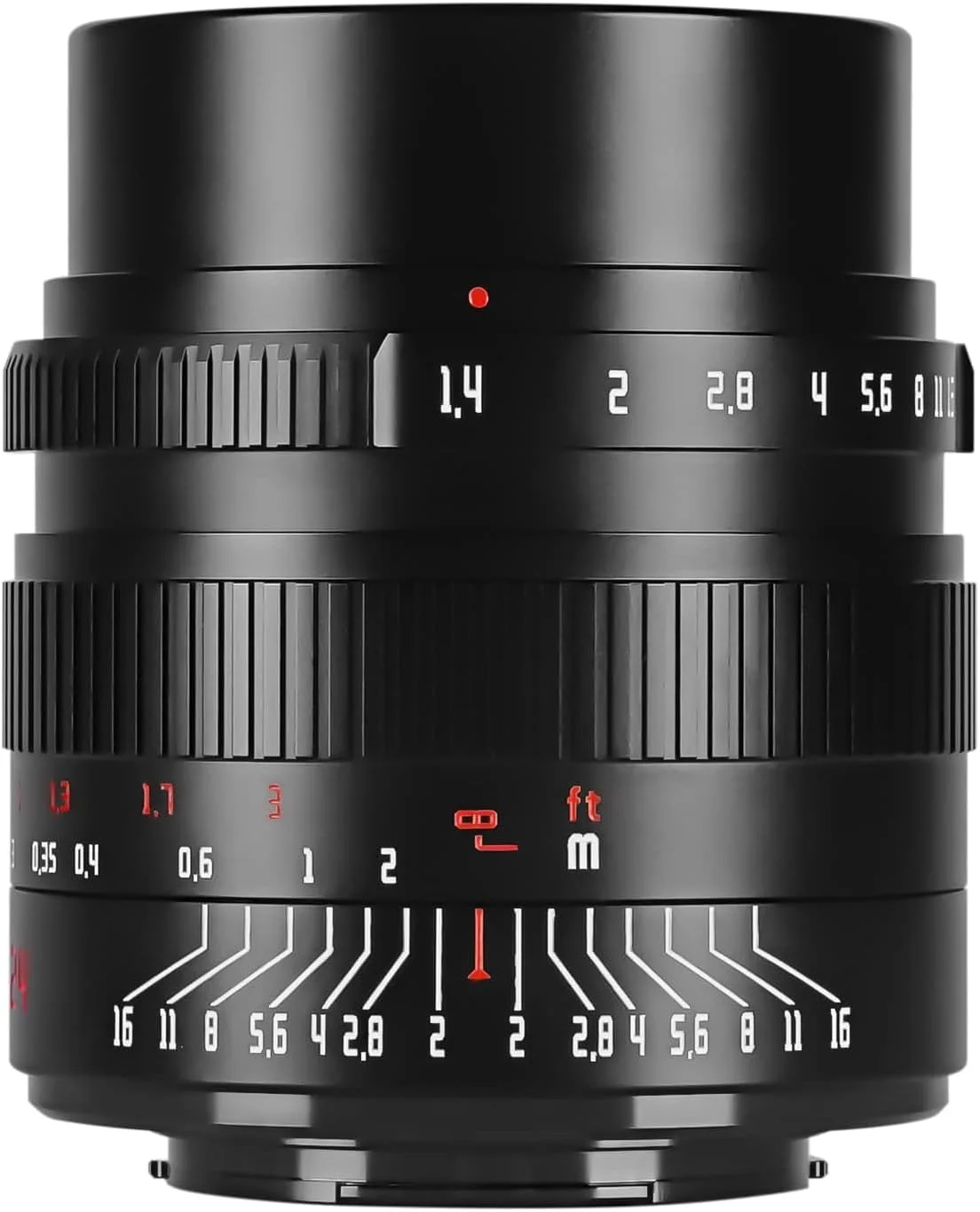 7artisans 24mm F1.4 APS-C Manual Prime Lens Large Aperture Compatible for 0lympus & PANAS0NIC M4/3 Mirrorless Cameras G1 G2 G3 G4 G5 G6 G7 GF1 GF2 GF3 GF5 GF6 GM1 EMP1 EPM2 E-PL1 E-PL2 E-PL3 E-PL5