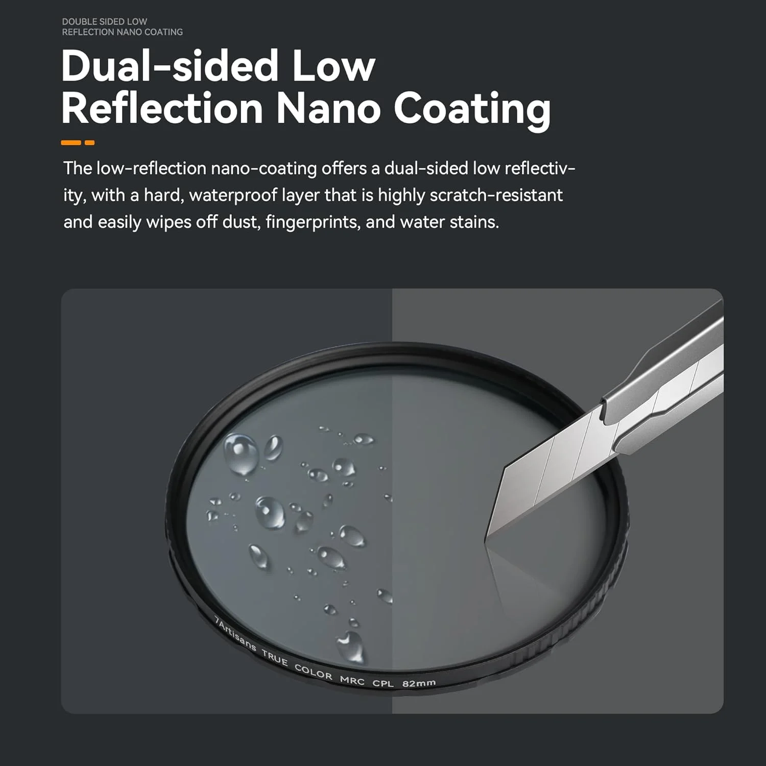 7artisans True Color CPL 46/49/52/55/58//62/67/72/77/82mm Polarizer Camera Lens Filter Multi-Layer Coating for Camera Lenses (77mm)