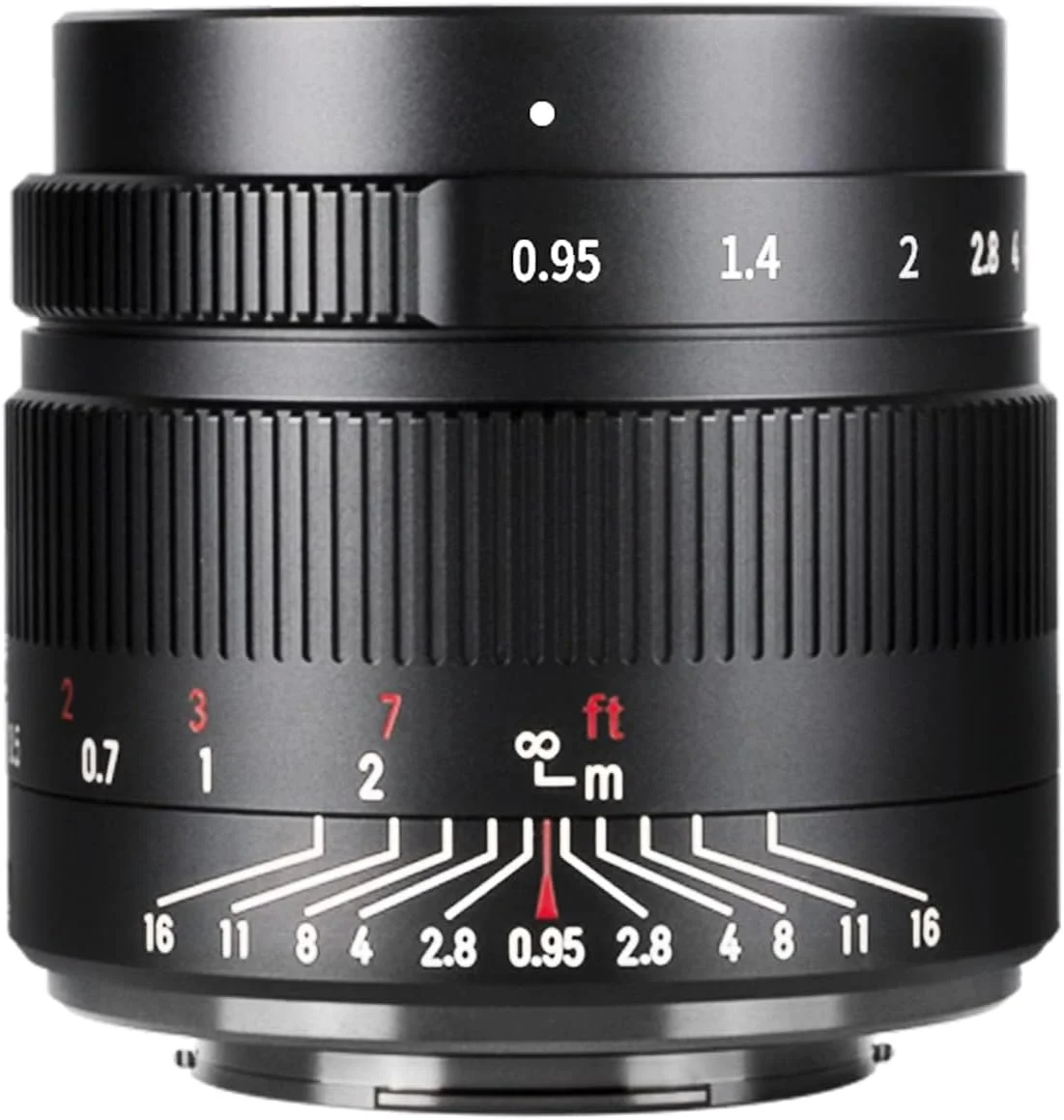 لنز دوربین بدون آینه 7artisans 35mm f0.95 با دیافراگم بزرگ APS-C، جمع و جور برای کانن Canon R Mount R RP R5 R6
