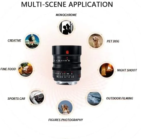 لنز فول فریم 7artisans M35mm f1.4 با مانت Leica M برای دوربین های بدون آینه سری Leica M4 M5 M6 M7 Leica SL, TL, CL لنز فول فریم 7artisans M35mm f1.4 با مانت Leica M برای دوربین های بدون آینه سری Leica M4 M5 M6 M7 Leica SL, TL, CL