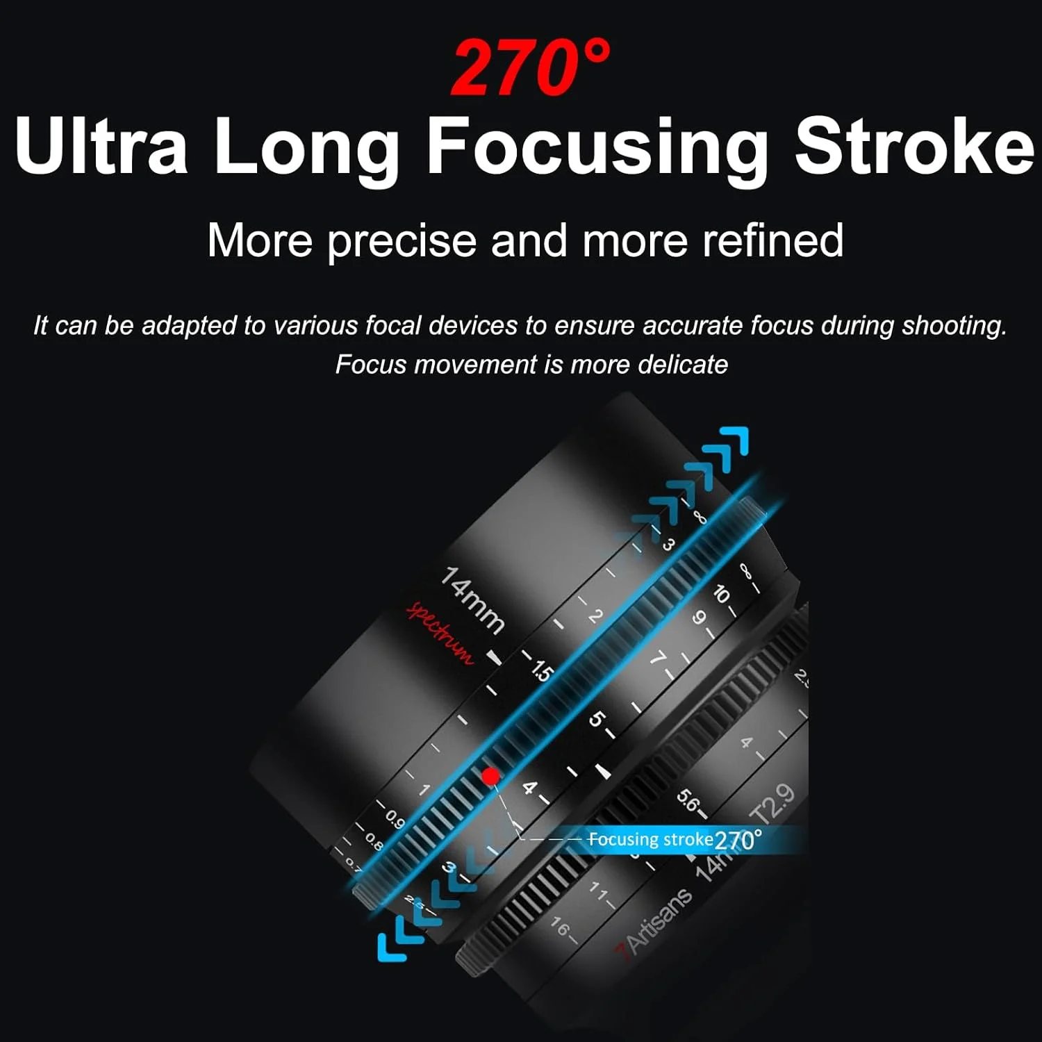 لنز سینمایی 7artisans 14mm T2.9 فول فریم پرایم بدون آینه، زاویه باز 114 درجه، چرخش فوکوس 270 درجه برای مانت Sony E، برای Sony A7,A7R, A7S,A7II,A7RII,A7S II,A9,A7RlII,A7lII,A7RIV,A9 II لنز سینمایی 7artisans 14mm T2.9 فول فریم پرایم بدون آینه، زاویه باز 114 درجه، چرخش فوکوس 270 درجه برای مانت Sony E، برای Sony A7,A7R, A7S,A7II,A7RII,A7S II,A9,A7RlII,A7lII,A7RIV,A9 II
