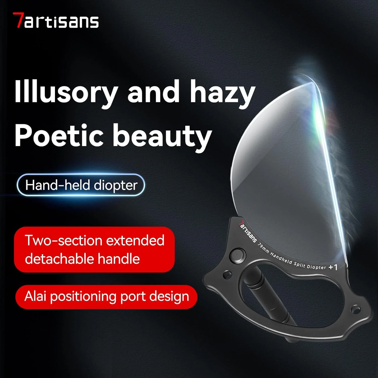 فیلتر لنز دیوپتر شکاف دستی 7artisans، لوازم جانبی فیلتر دوربین شیشه ای جهانی فیلترهای جلوه های ویژه عکاسی فیلتر منشوری تاری پیش زمینه نیم دایره ای انعطاف پذیر (+1 برای فوکوس 50-105 میلی متر) فیلتر لنز دیوپتر شکاف دستی 7artisans، لوازم جانبی فیلتر دوربین شیشه ای جهانی فیلترهای جلوه های ویژه عکاسی فیلتر منشوری تاری پیش زمینه نیم دایره ای انعطاف پذیر (+1 برای فوکوس 50-105 میلی متر)