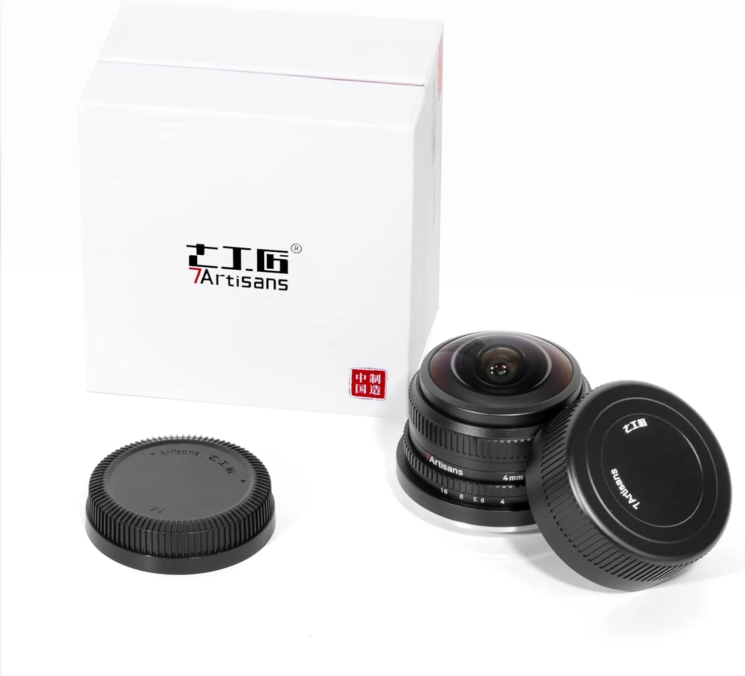 لنز چشم ماهی دایره ای 7artisans 4mm F2.8، زاویه دید فوق عریض 225 درجه، سازگار با دوربین های M4/3 مانت EPM1 EPM2 EPL1 EPL2 EPL7 EPL9 E-M1 E-M5 E-M10 E-Pen-P G1 G2 G3 GX7 GX8 GM5 GM10 GH3 GH5