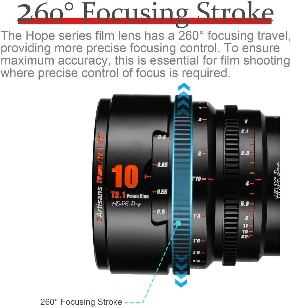 لنز سینمایی 7artisans با فاصله کانونی 10mm/16mm/25mm/35mm/50mm/85mm و دیافراگم T2.1 برای دوربین های بدون آینه APS-C با مانت Fuji X، زاویه دید فوق العاده باز 260 درجه، مناسب برای عکاسی پرتره، خیابانی و انسانی (50mm) لنز سینمایی 7artisans با فاصله کانونی 10mm/16mm/25mm/35mm/50mm/85mm و دیافراگم T2.1 برای دوربین های بدون آینه APS-C با مانت Fuji X، زاویه دید فوق العاده باز 260 درجه، مناسب برای عکاسی پرتره، خیابانی و انسانی (50mm)