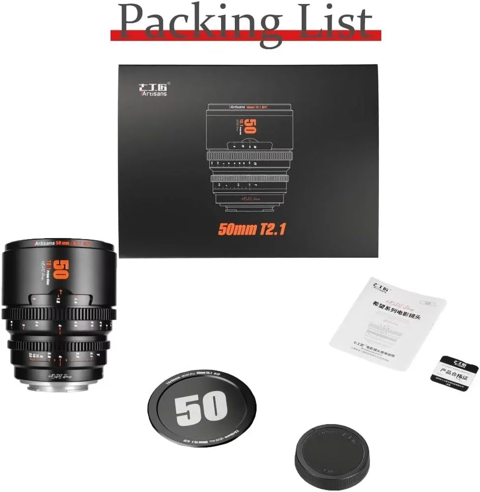 لنز سینمایی 7artisans با فاصله کانونی 10mm/16mm/25mm/35mm/50mm/85mm و دیافراگم T2.1 برای دوربین های بدون آینه APS-C با مانت Fuji X، زاویه دید فوق العاده باز 260 درجه، مناسب برای عکاسی پرتره، خیابانی و انسانی (50mm) لنز سینمایی 7artisans با فاصله کانونی 10mm/16mm/25mm/35mm/50mm/85mm و دیافراگم T2.1 برای دوربین های بدون آینه APS-C با مانت Fuji X، زاویه دید فوق العاده باز 260 درجه، مناسب برای عکاسی پرتره، خیابانی و انسانی (50mm)