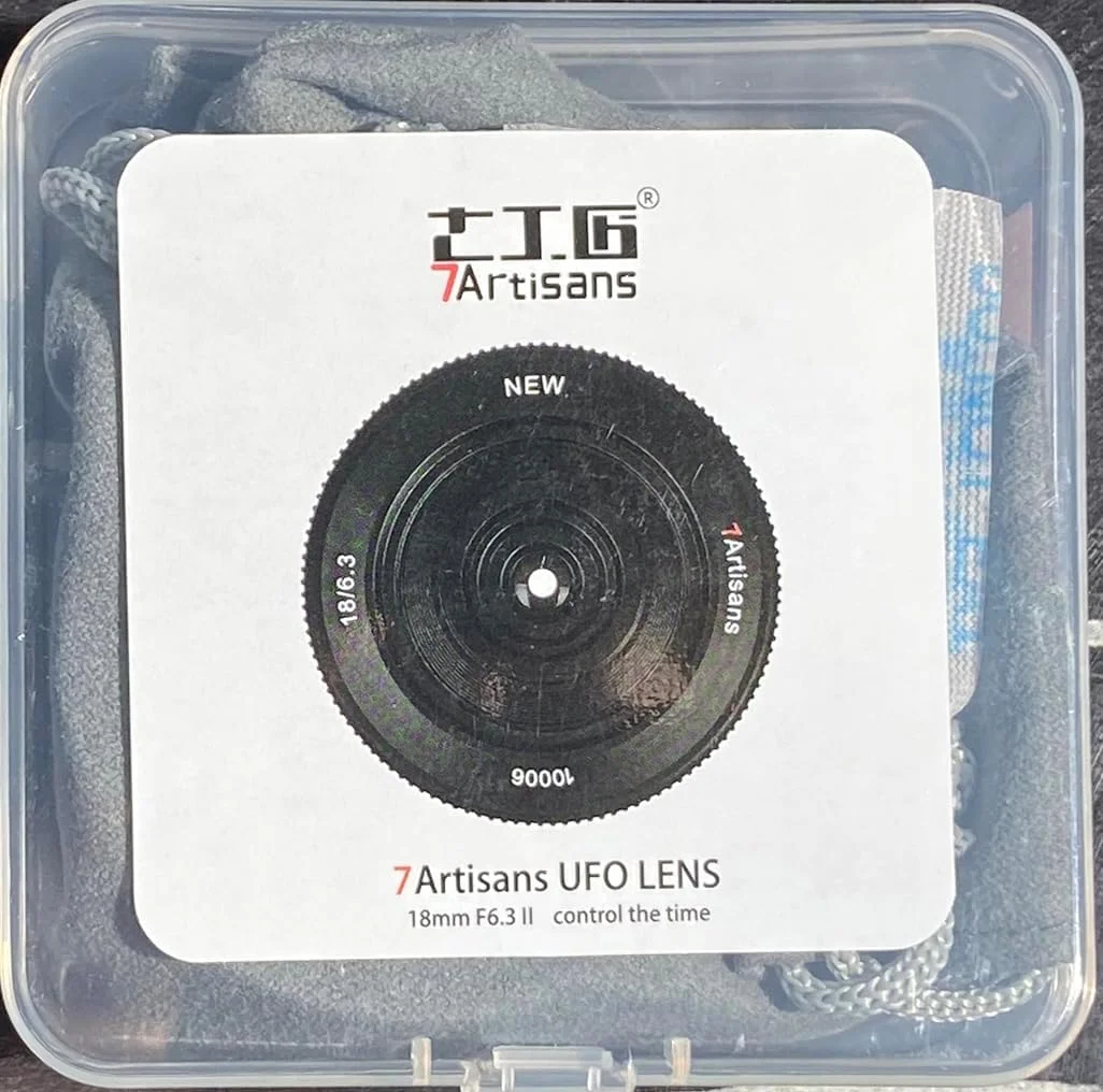 لنز پرایم 18mm F6.3 Ⅱ APS-C الترا واید با فوکوس دستی 7artisans برای دوربین های FUJIFILM با مانت FX