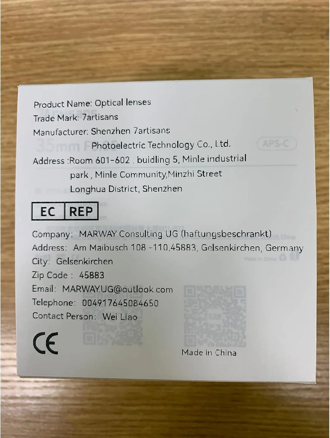 لنز دوربین بدون آینه 7artisans 35mm f0.95 با دیافراگم بزرگ APS-C، جمع و جور برای Canon Eos-M1 Eos-M2 Eos-M3 M5 M6 M10 M100 M50