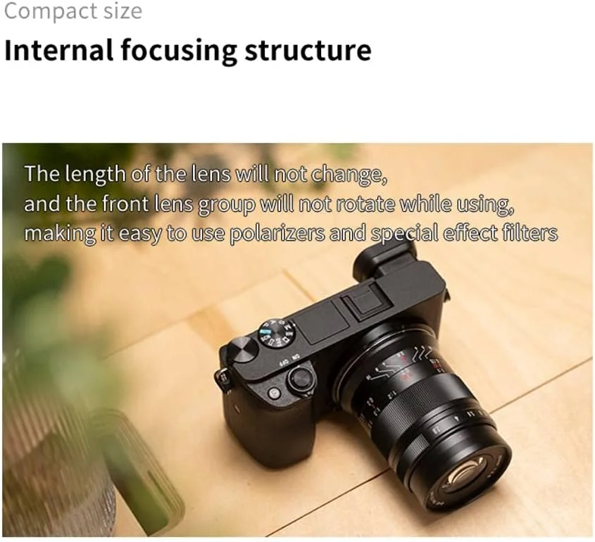 لنز دوربین 60mm F2.8 Mark II ماکرو 7artisans با فوکوس دستی، لنز دوربین بدون آینه APS-C برای لایکا T، لایکا TL، لایکا TL2، لایکا CL، سیگما FP