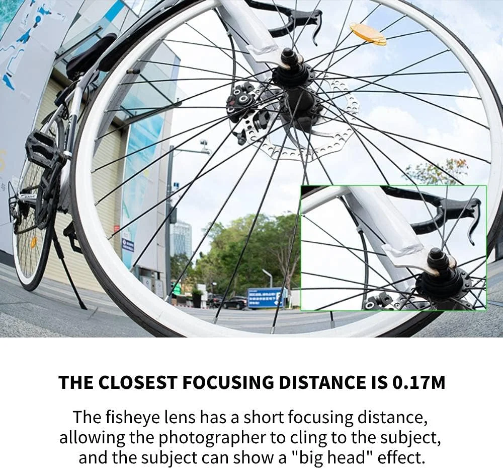 7artisans 10mm F2.8 Full Frame Ultra Wide Angle Fisheye Lens Compatible for Canon RF Mount Mirrorless Camera, 178° Manual Focus for EOS R/EOS R3/EOS RP/EOS R5/EOS R6