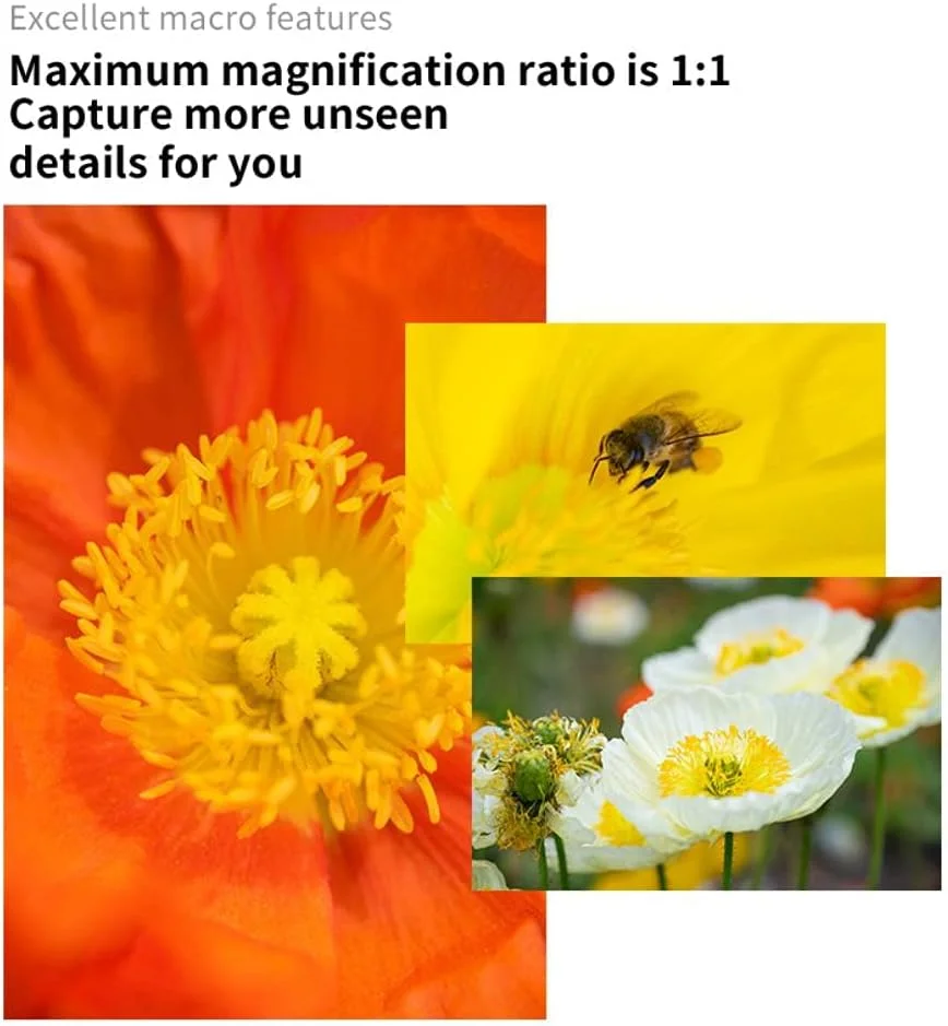 لنز دوربین 60mm F2.8 Mark II ماکرو 7artisans با فوکوس دستی، لنز دوربین بدون آینه APS-C برای لایکا T، لایکا TL، لایکا TL2، لایکا CL، سیگما FP