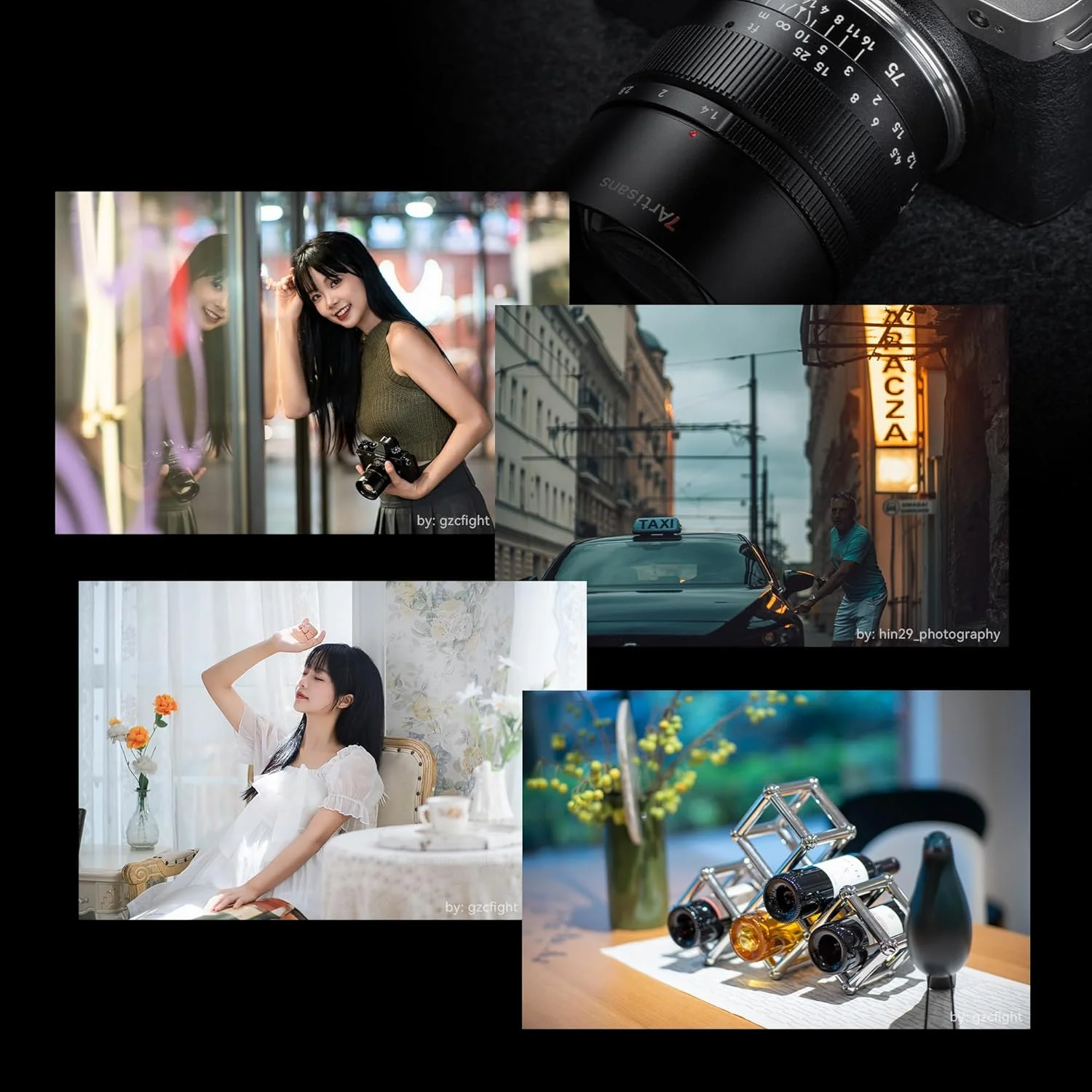 لنز 7artisans 75mm F1.4 فول فریم با فاصله کانونی ثابت و دیافراگم دستی 38.4 درجه سازگار با دوربین های بدون آینه Nikon Z-Mount Z9, Z8, Z7, Z72, Z6, Z62, Z63, Zf, Z5, Z5II