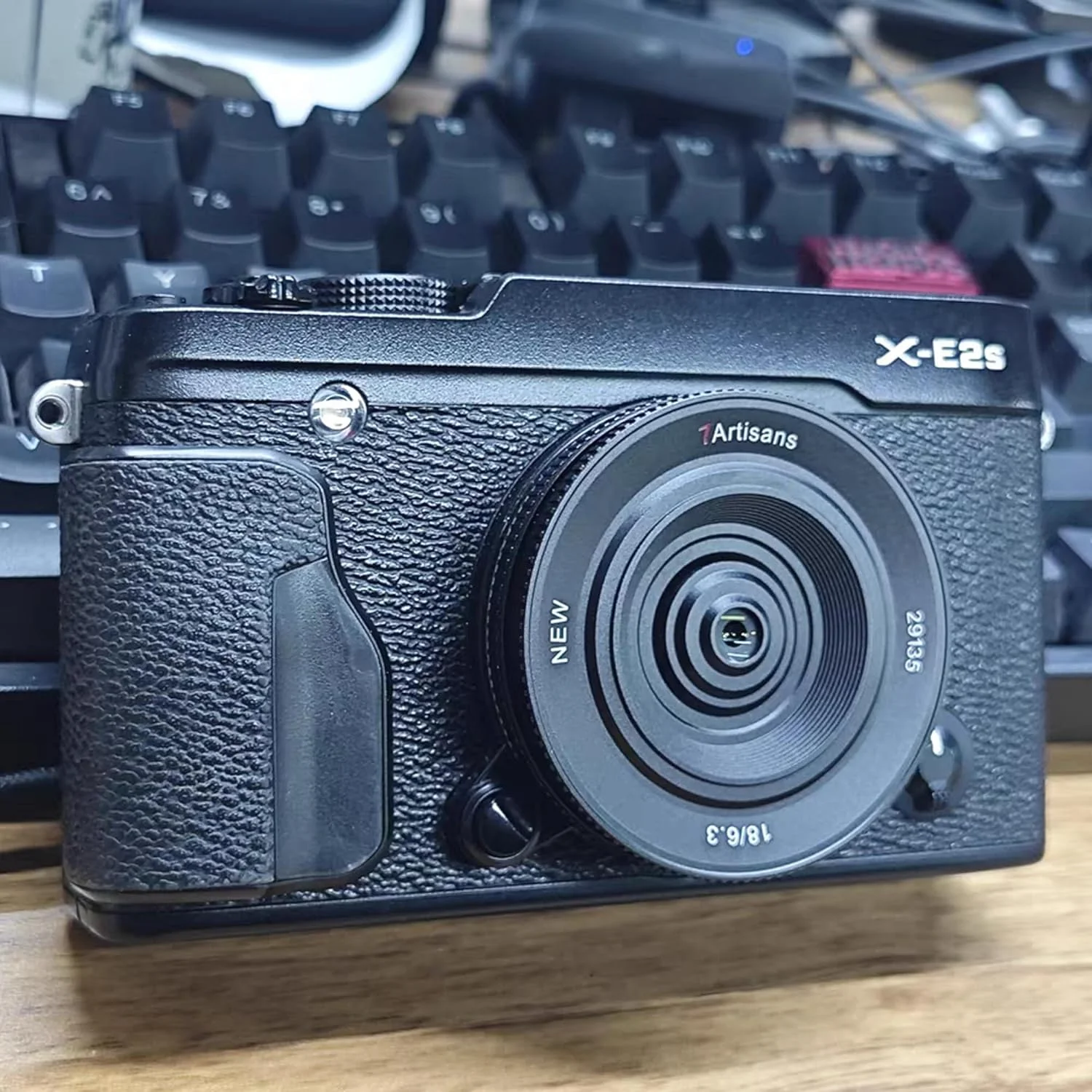 لنز 18 میلی‌متری F6.3 Mark II UFO از 7artisans برای مانت فوجی، APS-C، لنز پرایم، دوربین‌های بدون آینه فوق‌العاده نازک و جمع و جور برای سری FUJIFILM XM-H/XP/XE/XA/XT/XS