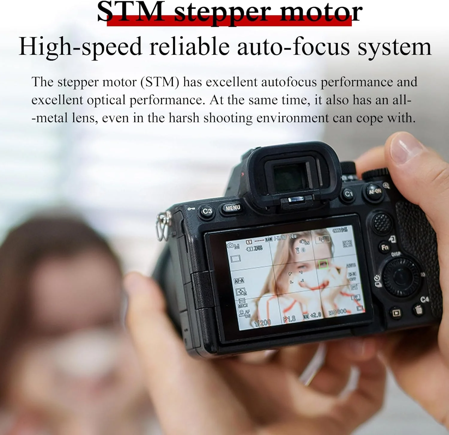 لنز دوربین 7artisans AF 50mm F1.8 برای Sony E Mount، فول فریم، دیافراگم بزرگ، پرایم، لنزهای دوربین با فوکوس خودکار دستی STM، فوکوس خودکار چهره/چشم، برای عکاسی پرتره/خیابانی/موضوعات انسان گرایانه لنز دوربین 7artisans AF 50mm F1.8 برای Sony E Mount، فول فریم، دیافراگم بزرگ، پرایم، لنزهای دوربین با فوکوس خودکار دستی STM، فوکوس خودکار چهره/چشم، برای عکاسی پرتره/خیابانی/موضوعات انسان گرایانه