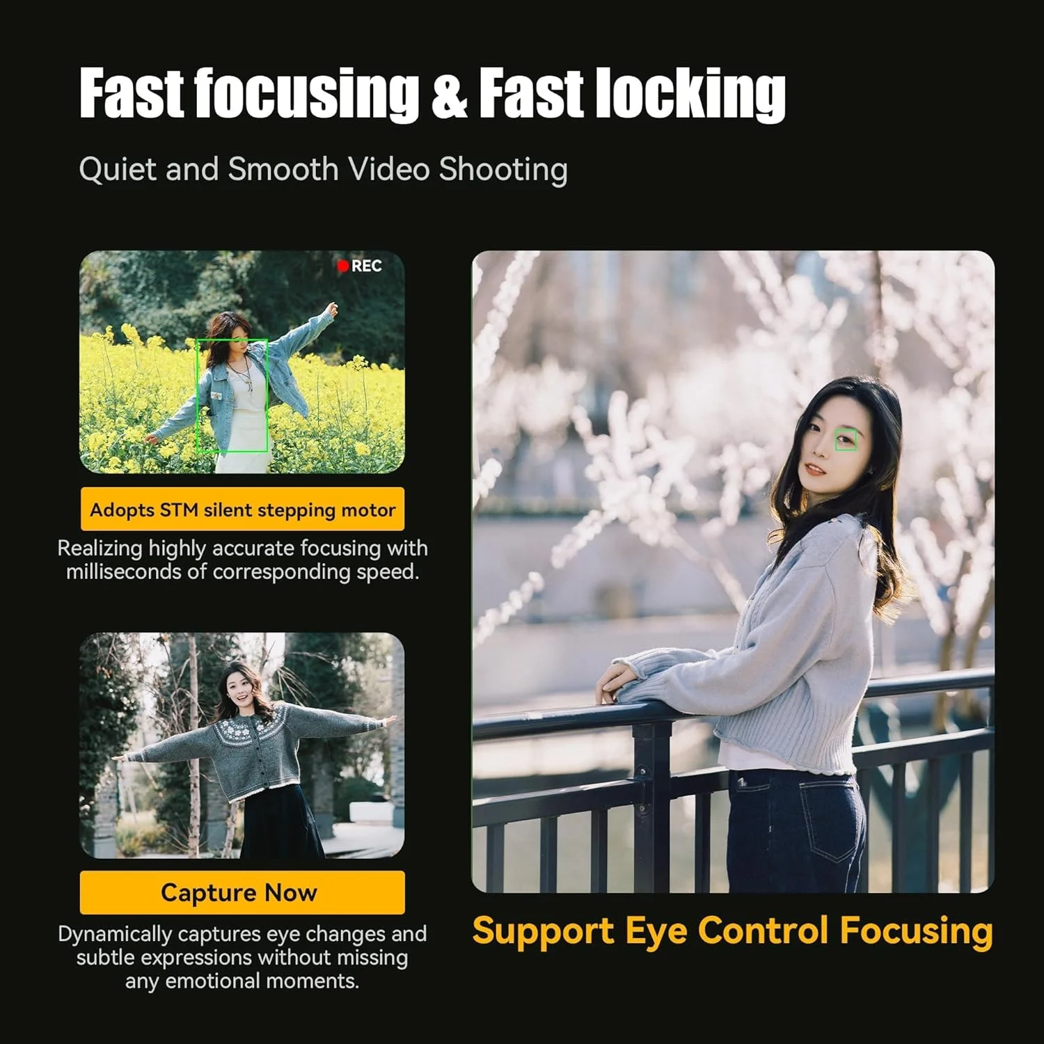 7artisans AF85mm f1.8 Full Frame Portrait Automatic Lens Compatible for Panasonic LUMIX S Series/Sigma L Serise Camera(Black)